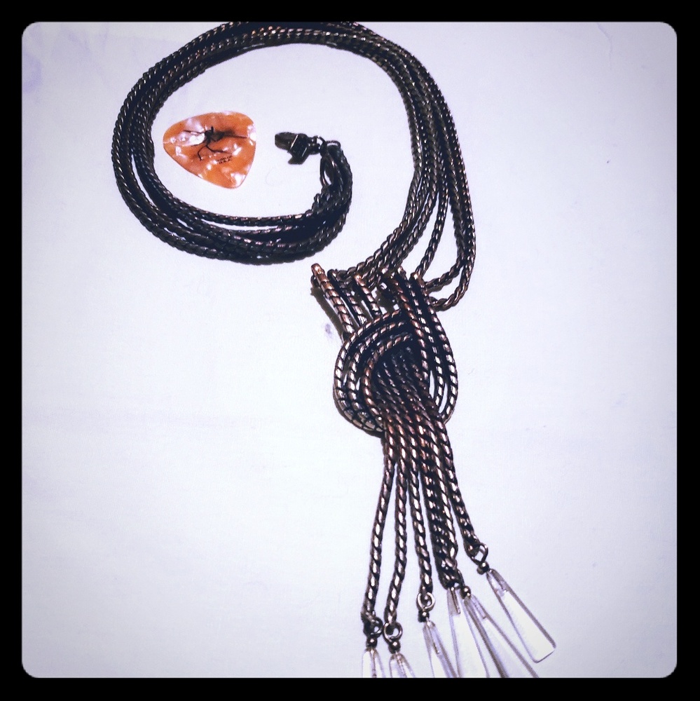 Banana republic tassel necklace.